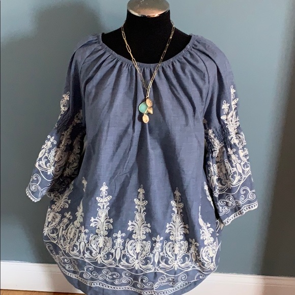 Country Living Elegant Top Size Large - Picture 1 of 4